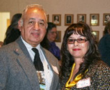 Armando Pollack and Hope Vigil-Martinez