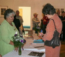 Hostess Hilda Ellis and Suzanne Sundt